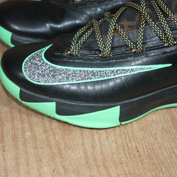 Nike Kevin Durant KD VI “Night Vision” Brazil Athletic Basketball Shoes Size 8.5 - Picture 6 of 11